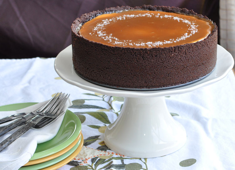 Salted Caramel Cheesecake