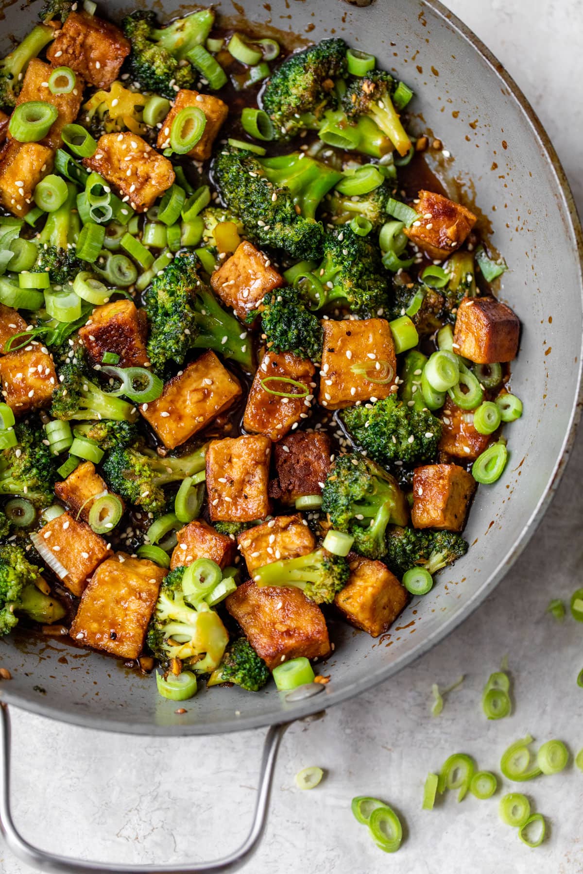 Broccoli and Tofu Stir-Fry