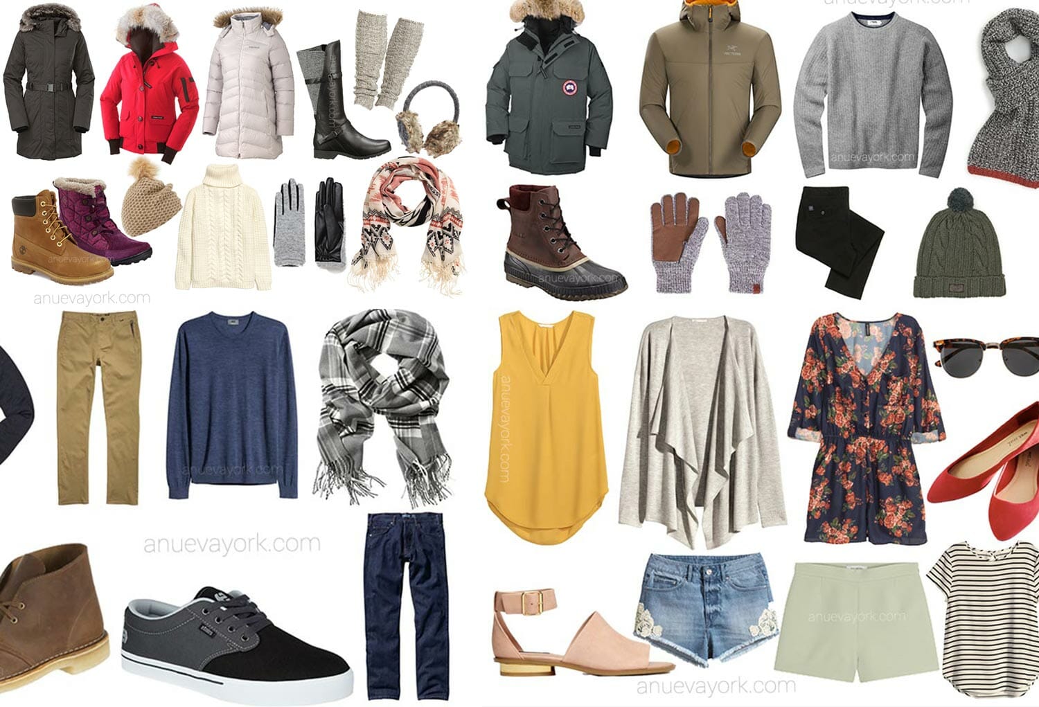 Lleva ropa cómoda y adecuada para el clima