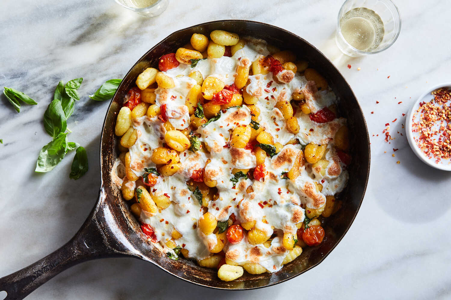 Tomato and Mozzarella Gnocchi