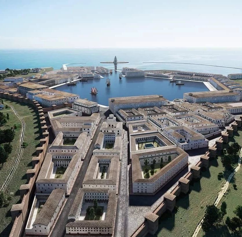 Ostia Antica, puerto fluvial de Roma