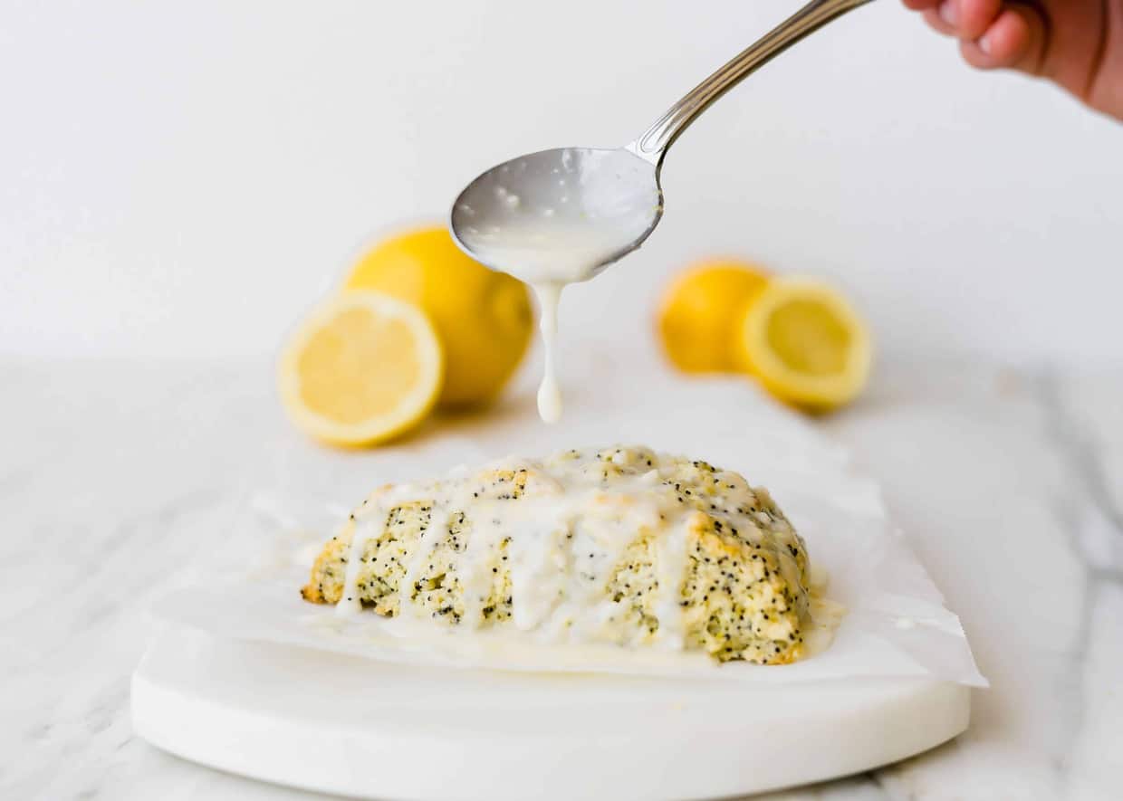 Lemon Poppy Seed Scones