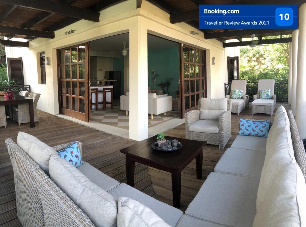 Beach Villa with Outdoor Entertainment Area