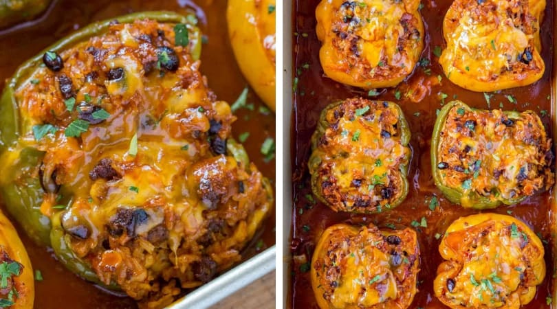 Tex-Mex Stuffed Bell Peppers