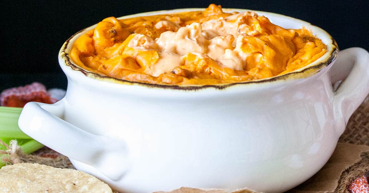 Vegan Buffalo Cauliflower Dip
