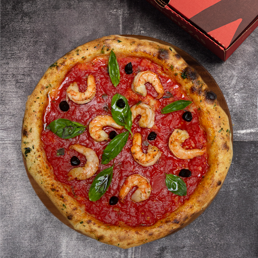 Pizza Marinara con jamón