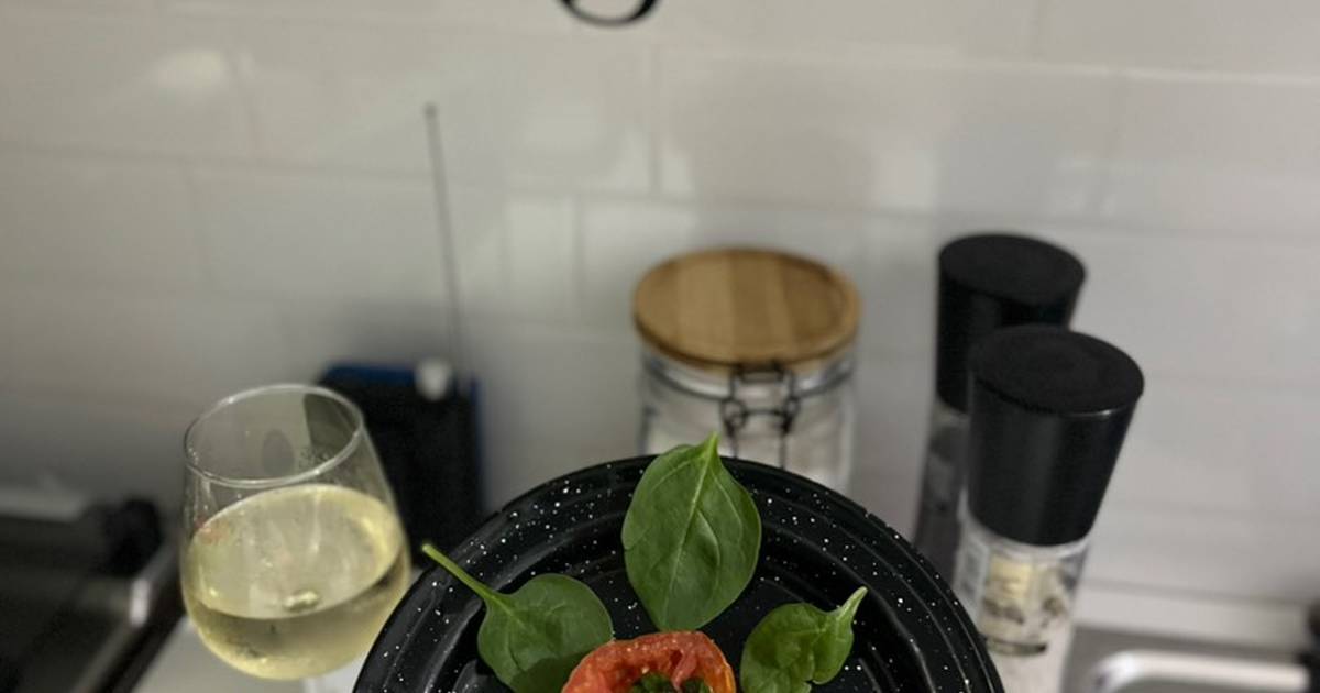 Bruschetta de calabacín y queso de cabra