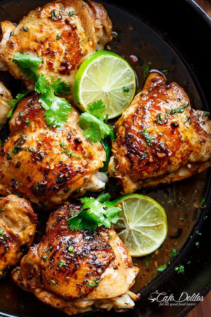 Lime and Chili Chicken Thighs