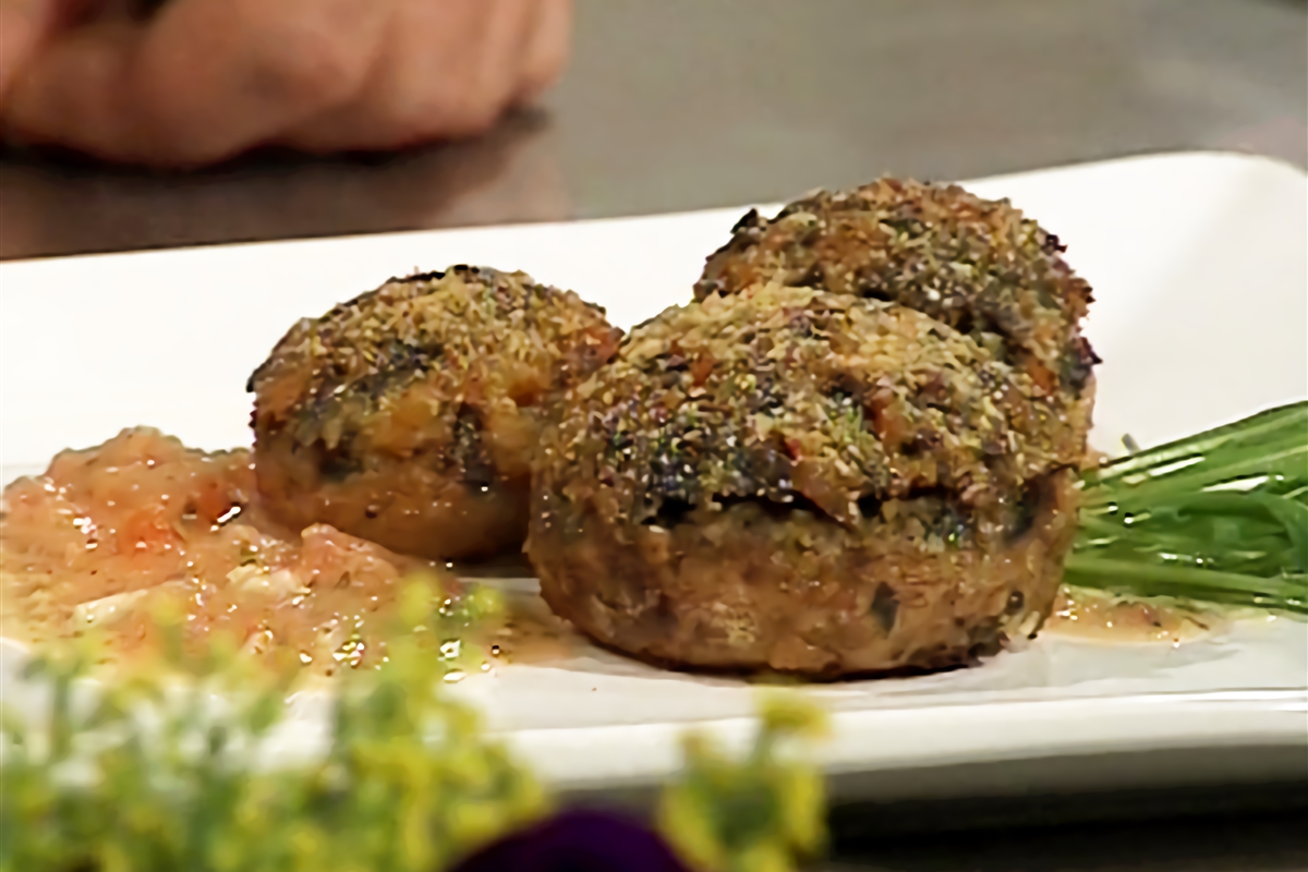 Receta de Txangurro gratinado con champiñones