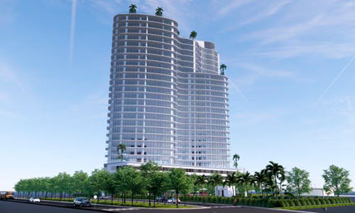 Casa con vista al lago en Aventura