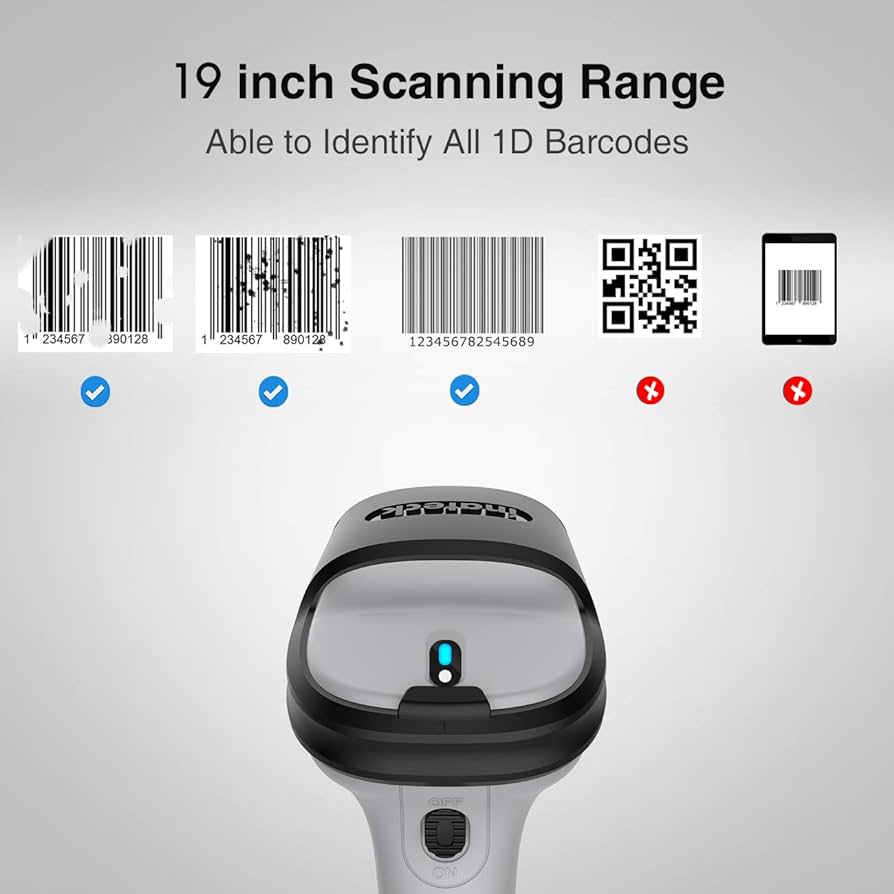 Inateck BCST-70 Wireless Barcode Scanner