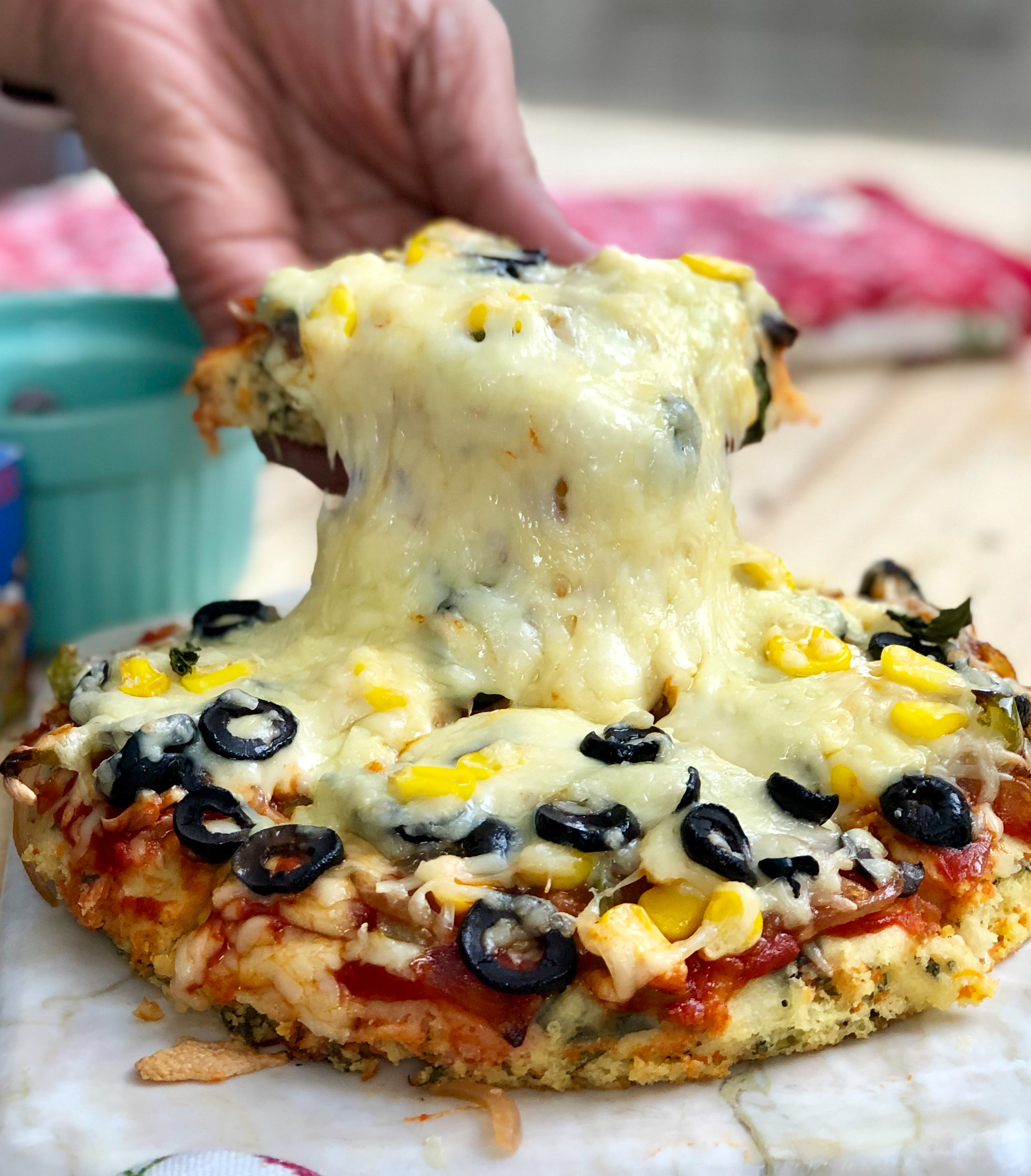 Dhokla Pizza