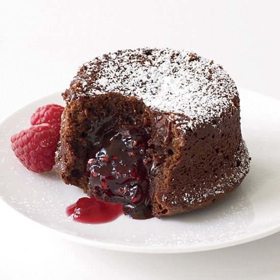 Raspberry Chocolate Lava Cake