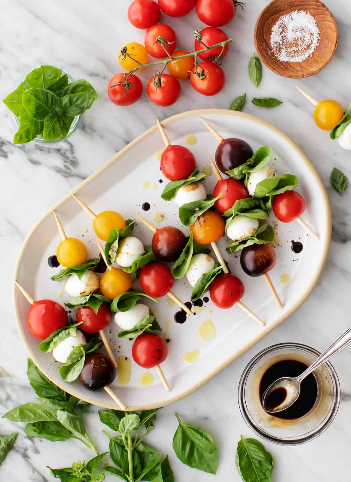 Italian Caprese Skewers