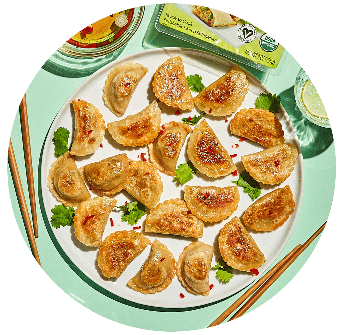 7. Thai Curry Veggie Dumplings