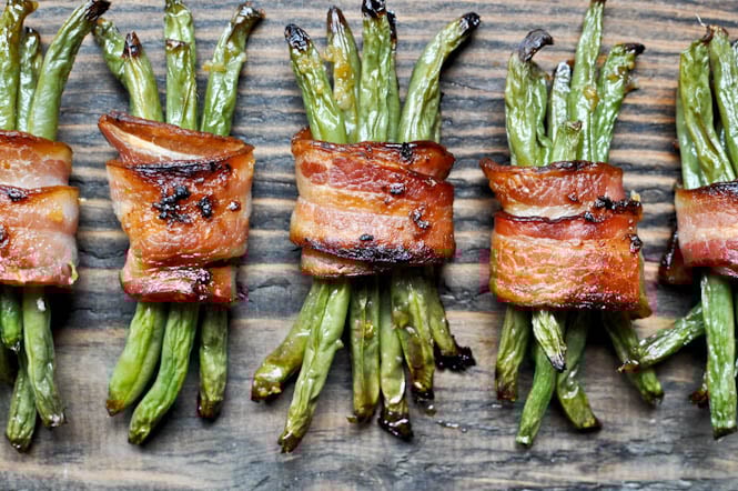 Green Bean and Bacon Bundles