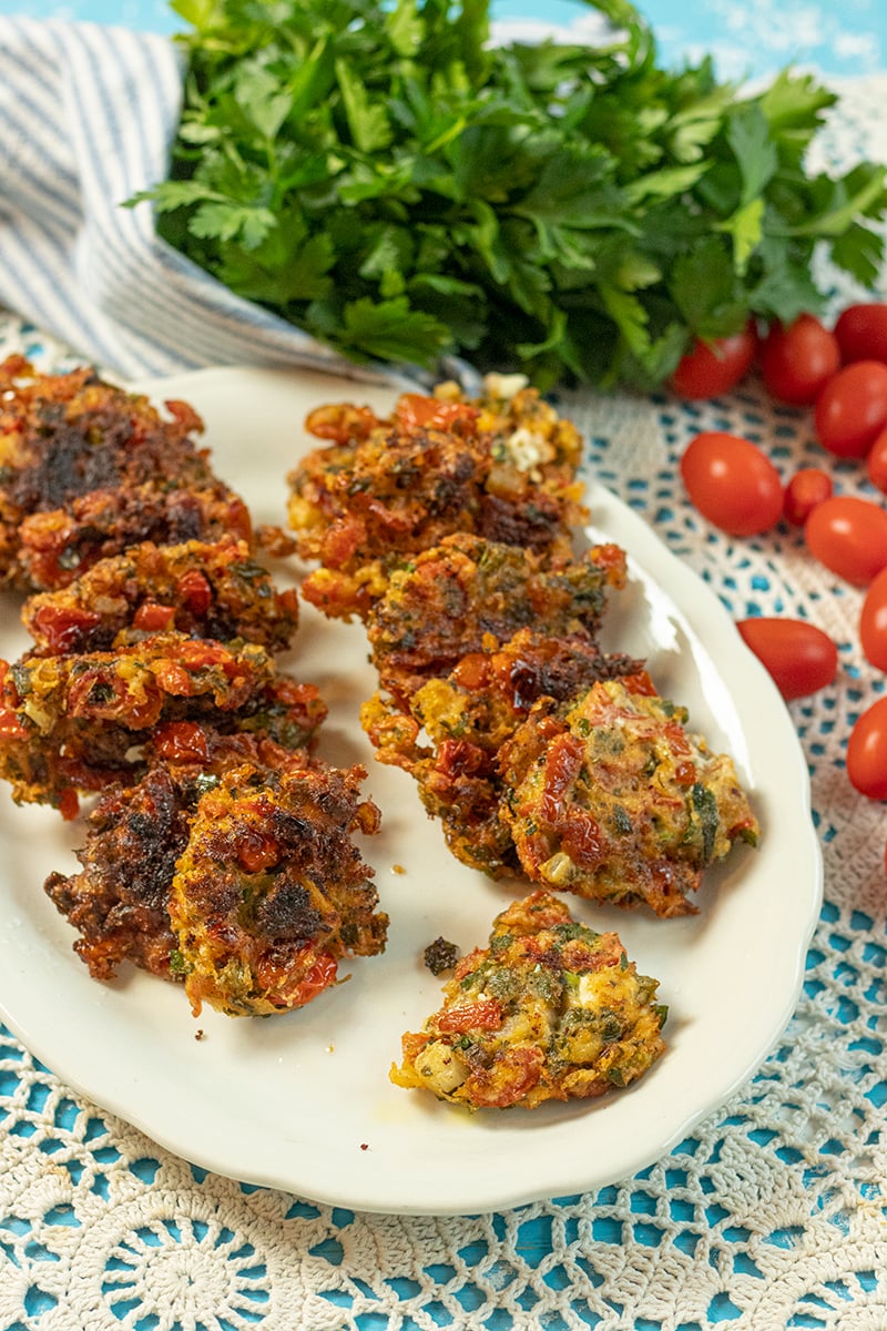 Domatokeftedes (Tomato Fritters)