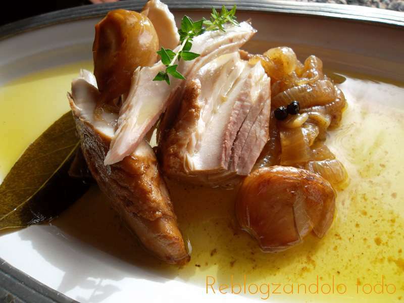 Receta de bonito en escabeche con vino blanco