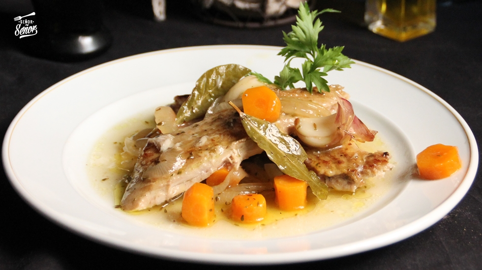 Receta de bonito en escabeche con miel y mostaza