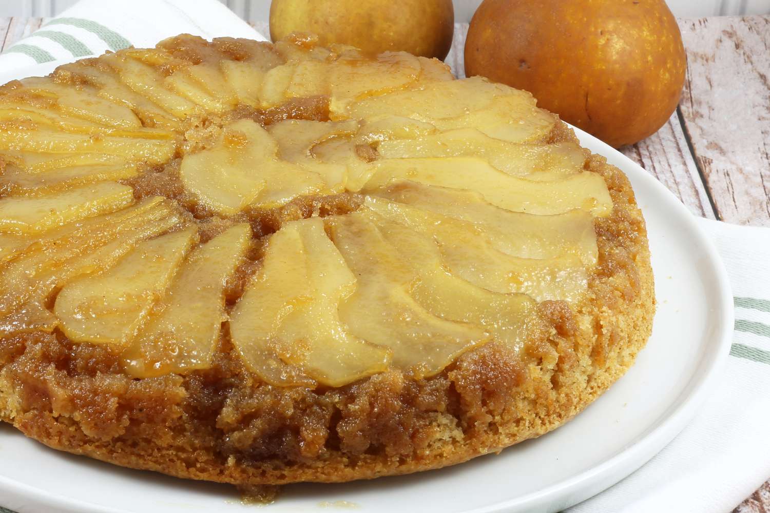 Caramelized Pear Cake