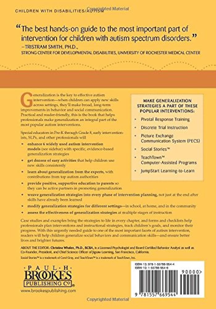 Effective Strategies for Teaching Students with Autism and Speech Disorders