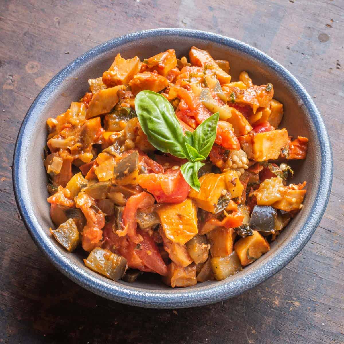 Ratatouille with Mushrooms