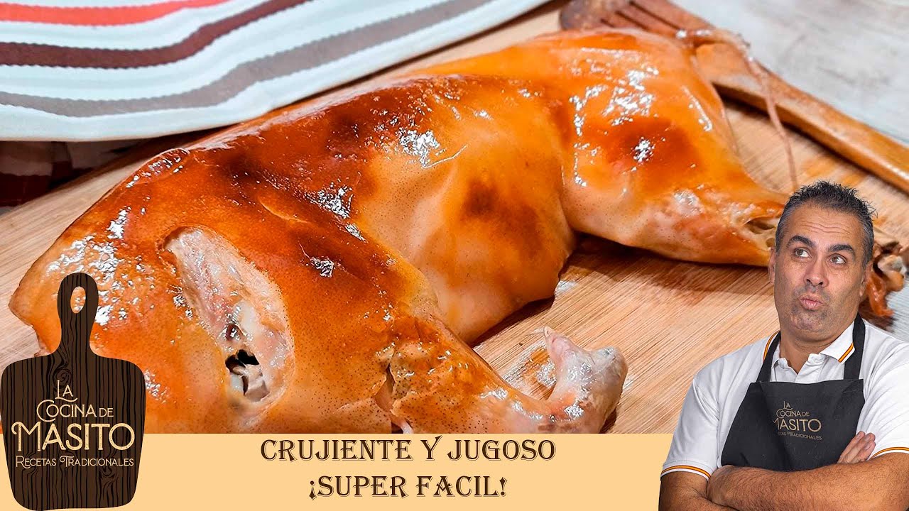 Receta de Cochinillo asado a la parrilla en YouTube