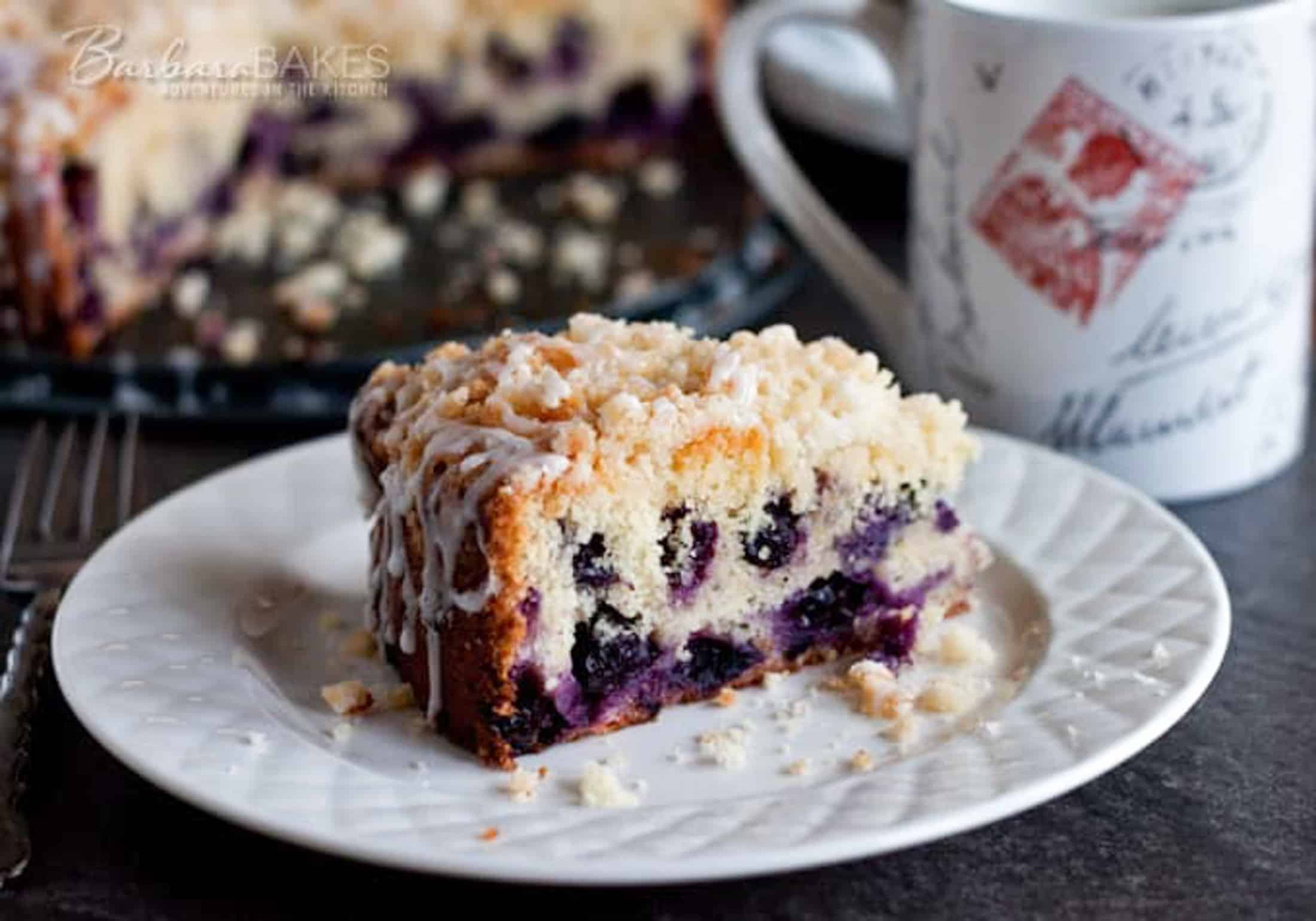 Lemon Blueberry Coffee Cake