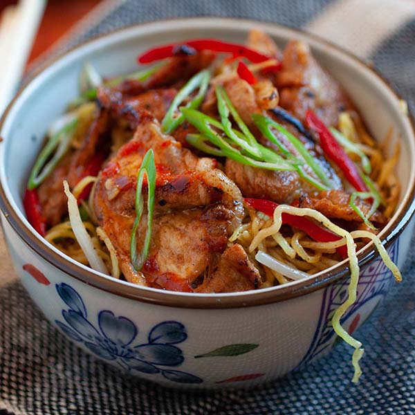 Sweet and Sour Pork Ramen