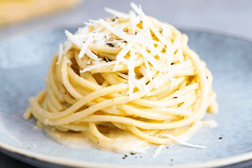 Cacio e Pepe con pasta integral