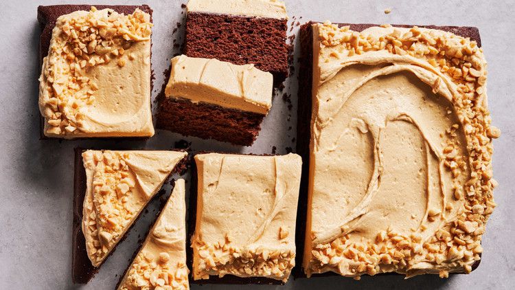 Peanut Butter Chocolate Cake Recipe from Martha Stewart