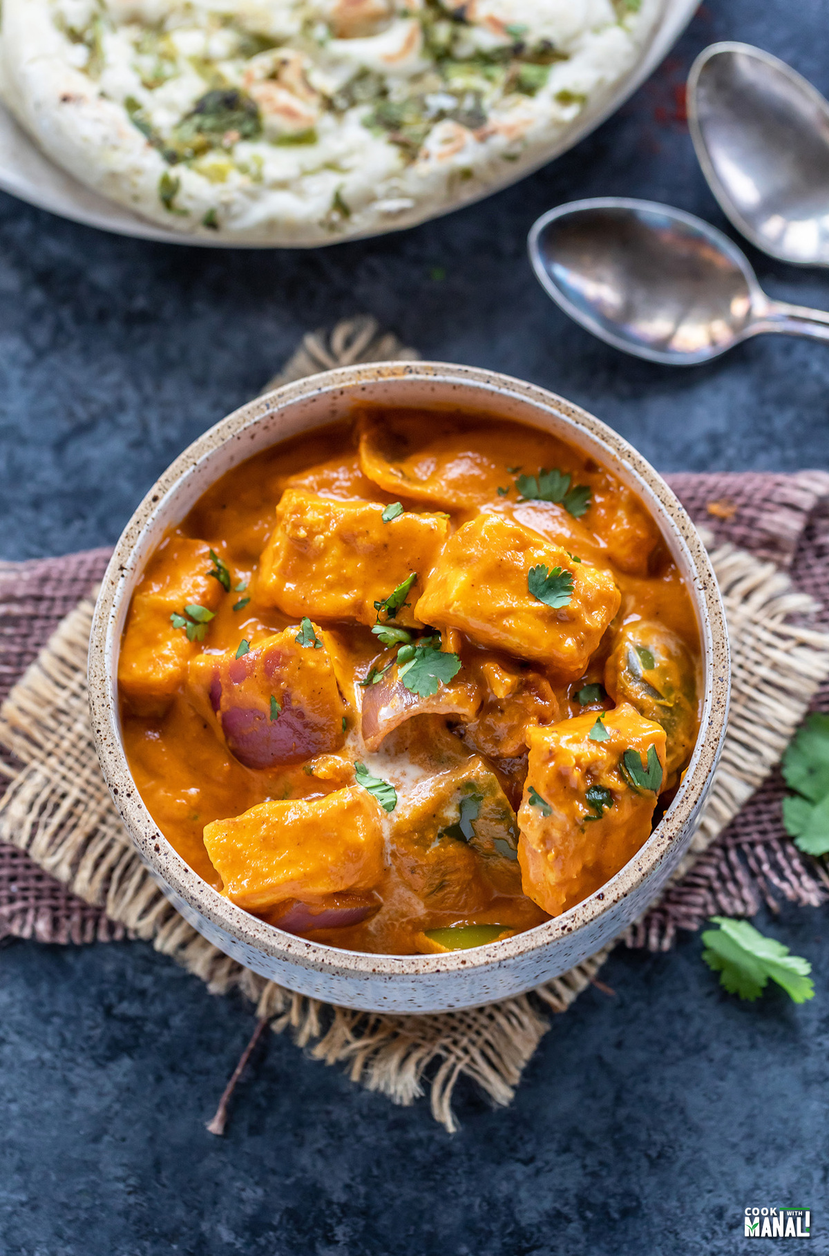 Paneer Tikka Masala with Cilantro