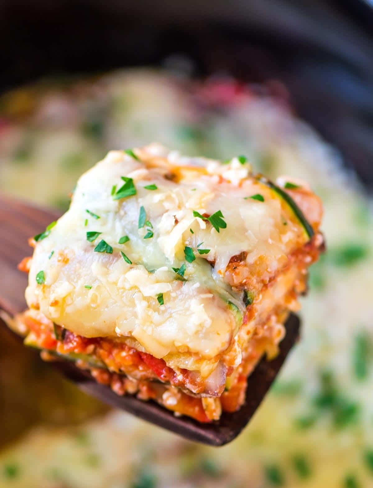 Low-Carb Veggie Lasagna