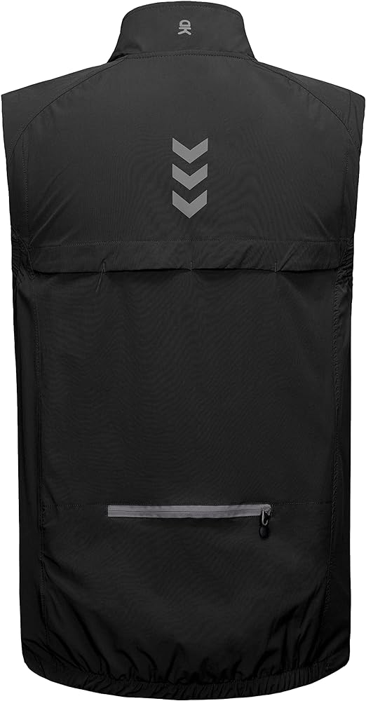 Women's Sleeveless High-Visibility Safety Packable Activewear Vest with Quick-Dry Fabric