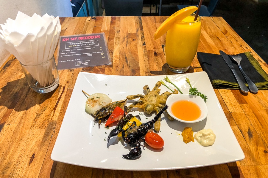 Fried Tarantulas