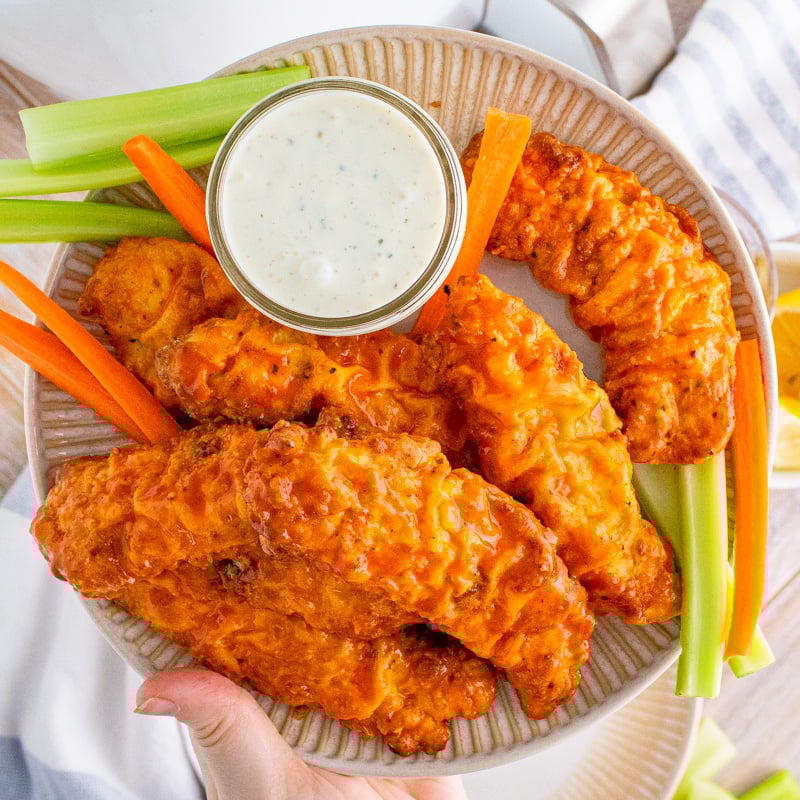 Air Fryer Buffalo Chicken Tenders
