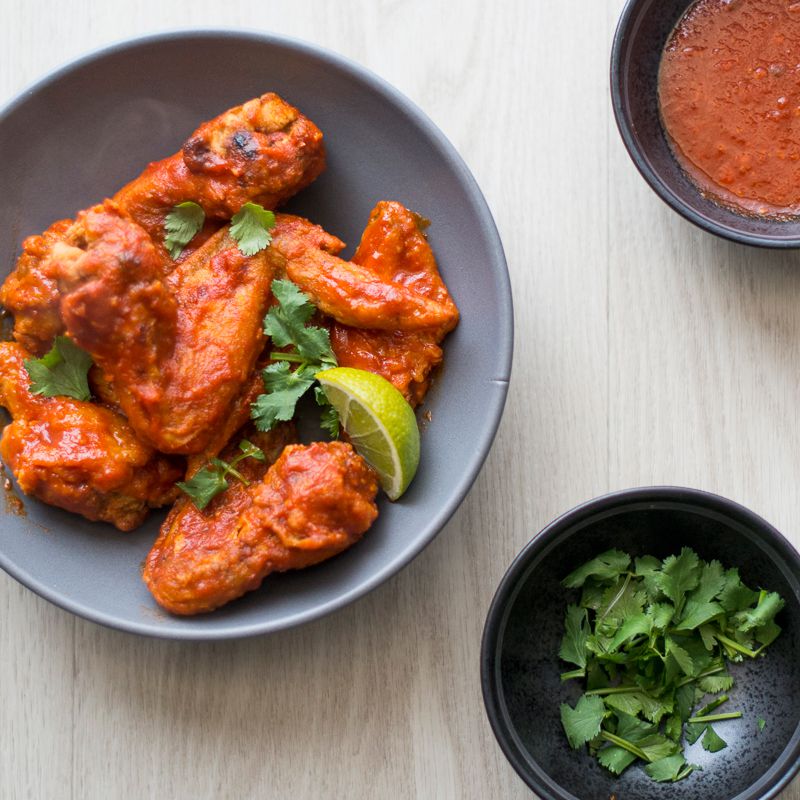 Sriracha Chicken Wings