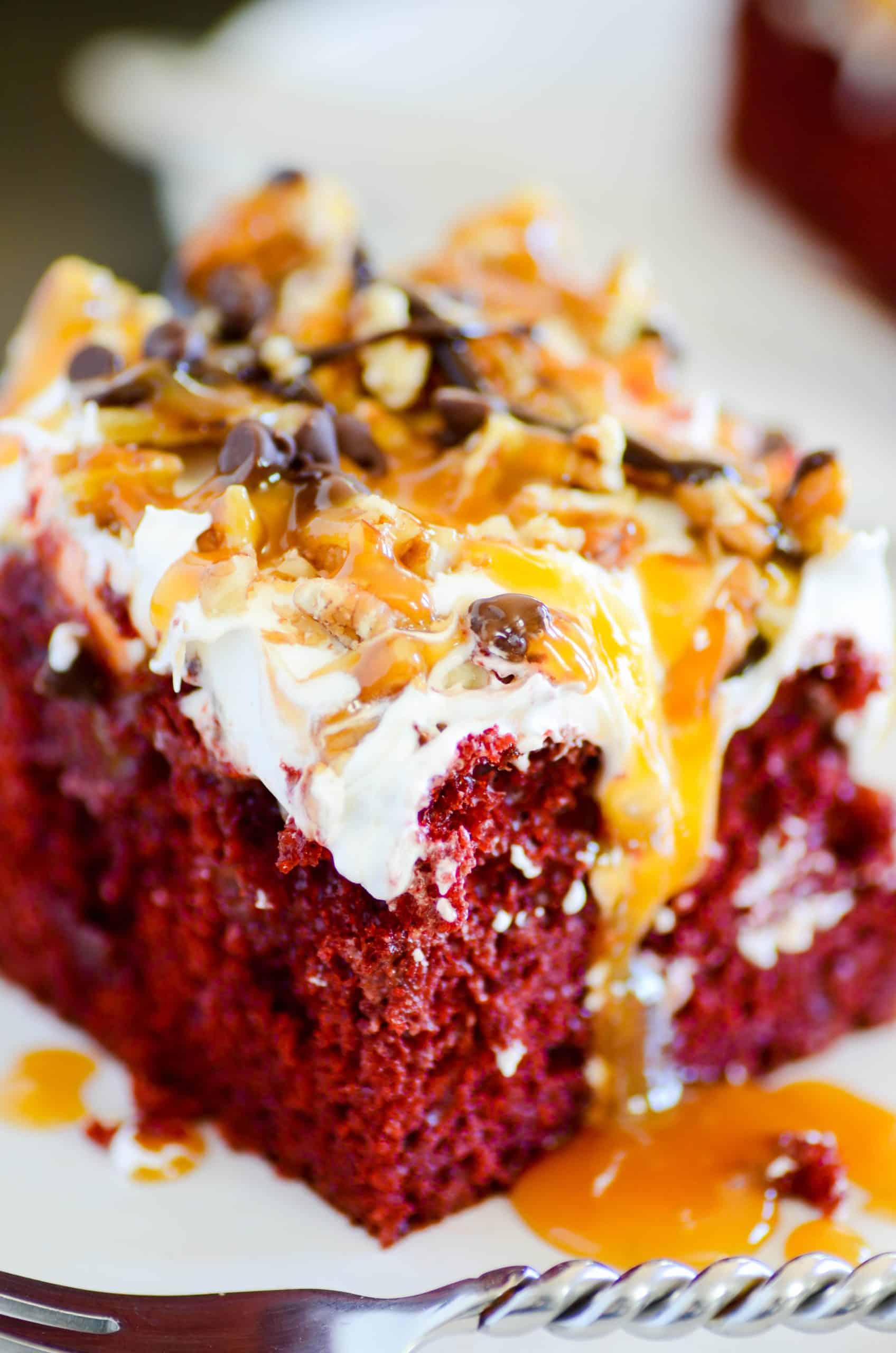 Red Velvet Caramel Cake Recipe