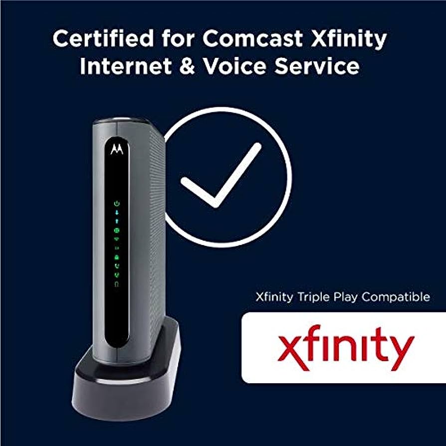Motorola MG7700 - 24x8 DOCSIS 3.0 Cable Modem with AC1900 Wi-Fi Router