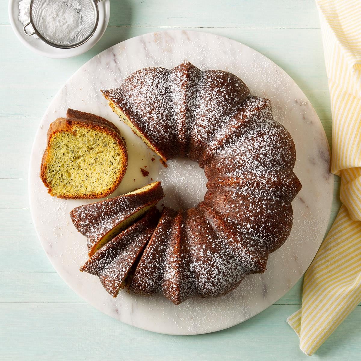 Lemon Poppy Seed Cake Recipe from Taste of Home