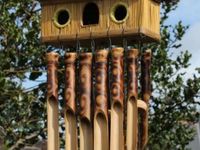 Copper and Wood Wind Chimes