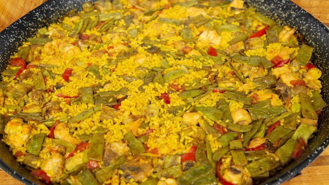 Receta rápida de Paella Valenciana para principiantes