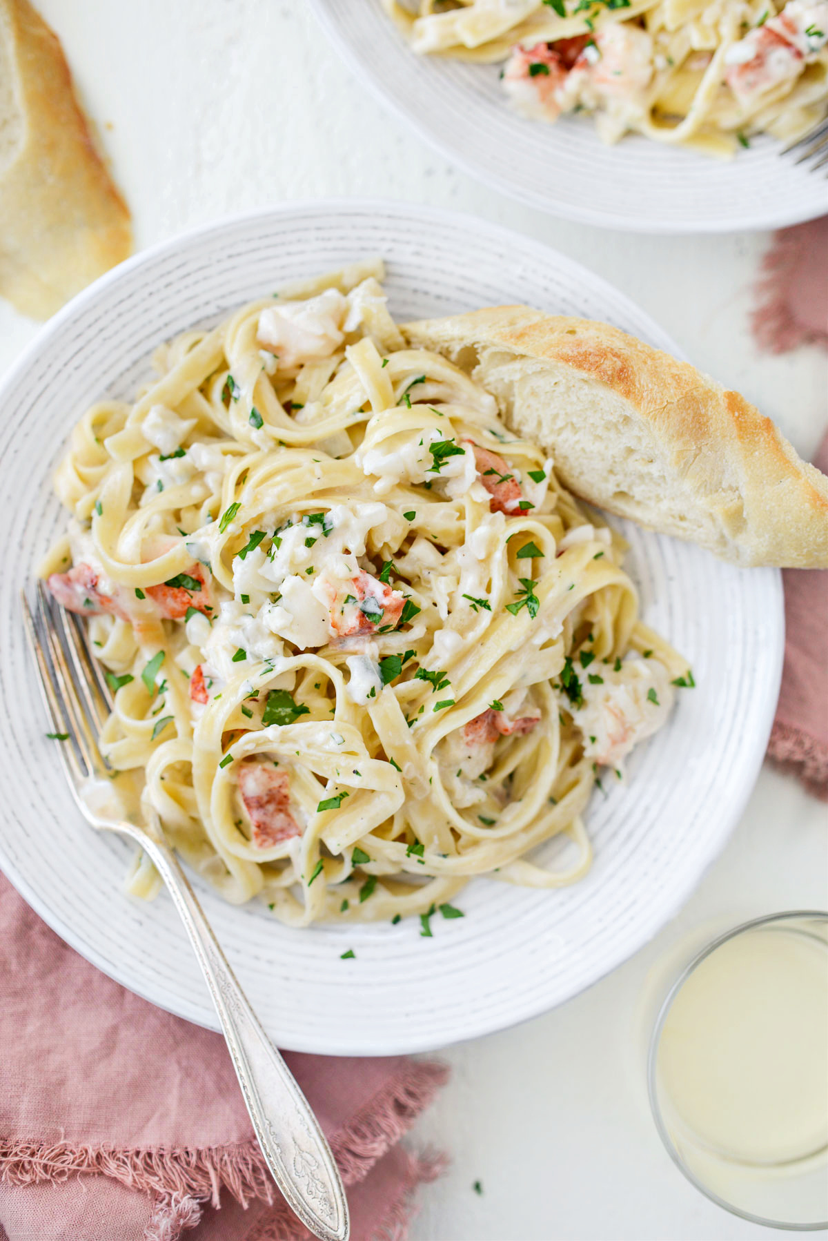 Lobster Fettuccine Alfredo