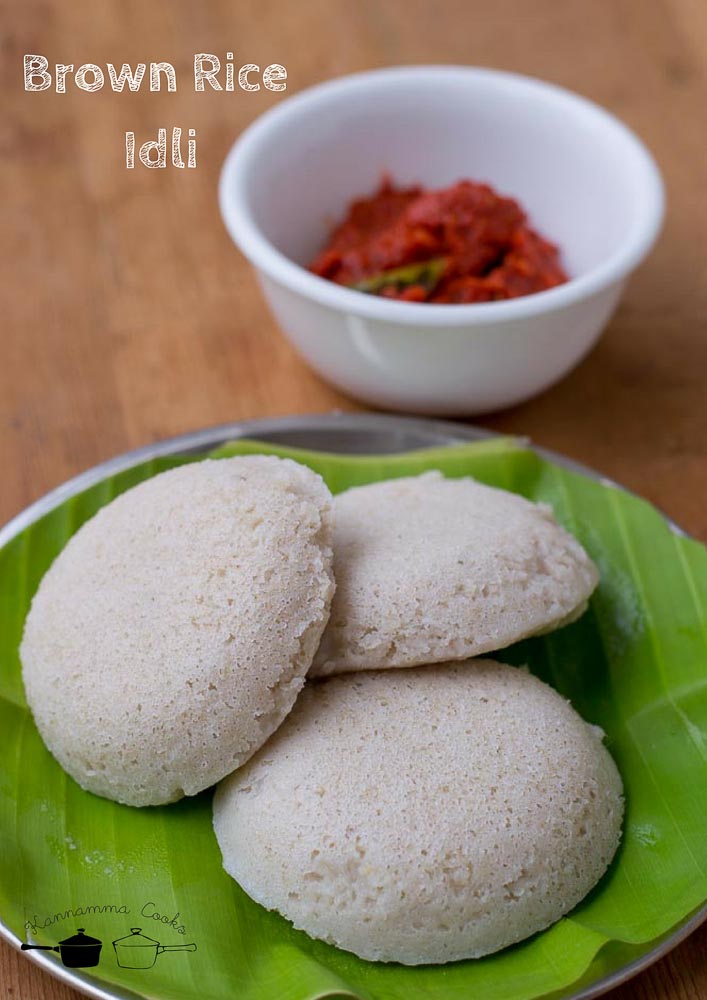 Brown Rice Idli