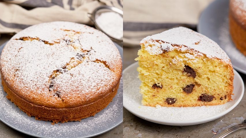 Orange Chocolate Chip Cake