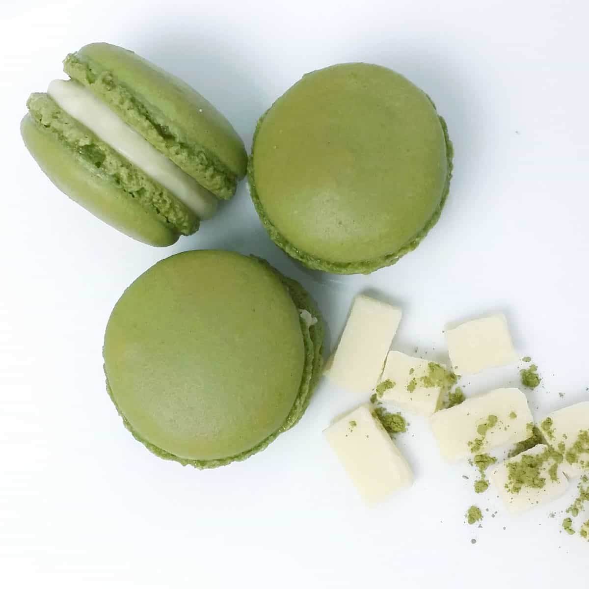 Matcha Macarons