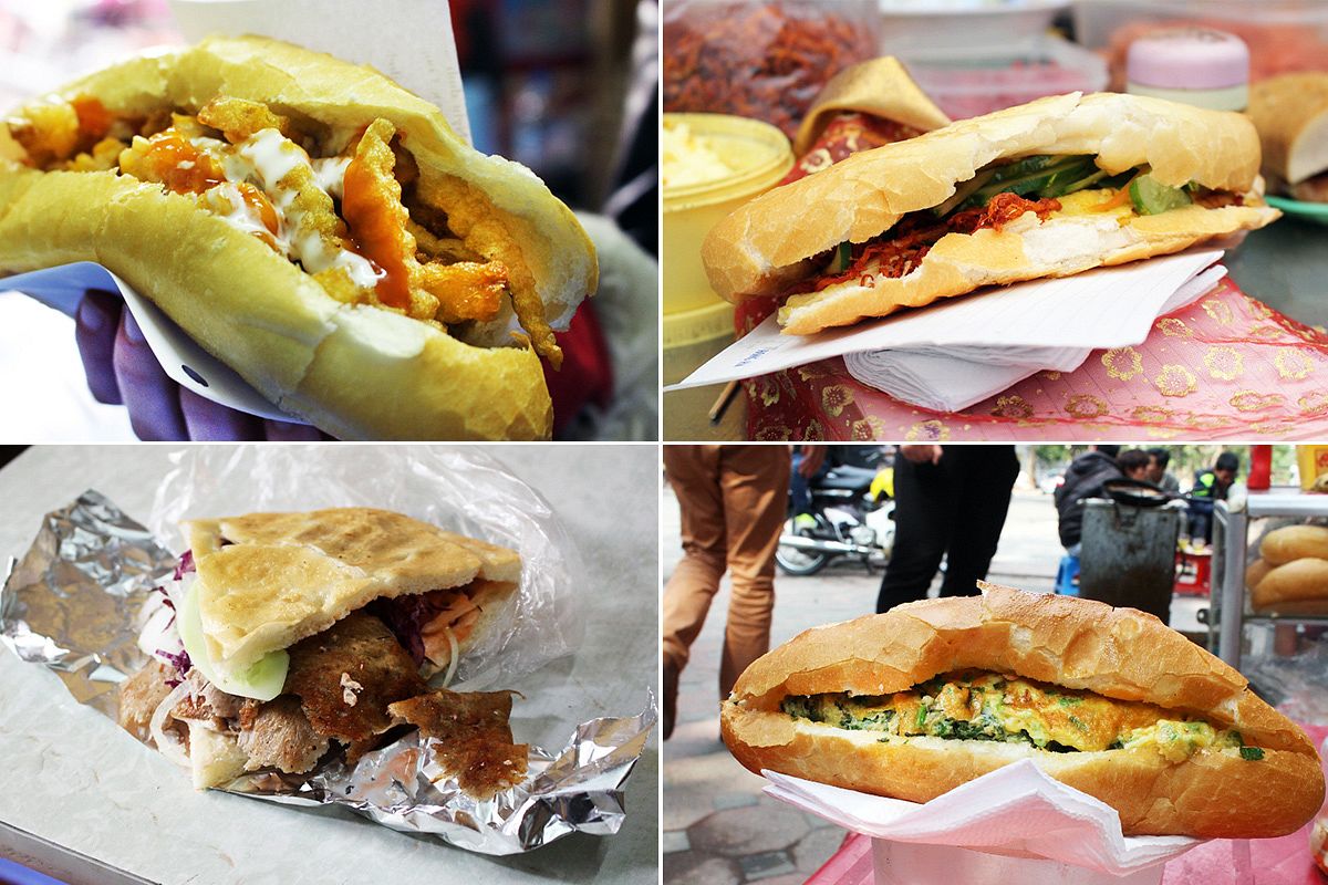 Banh mi nem nuong hot dog