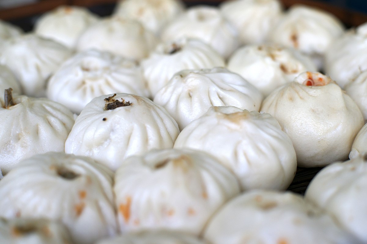 Bollos al vapor de queso
