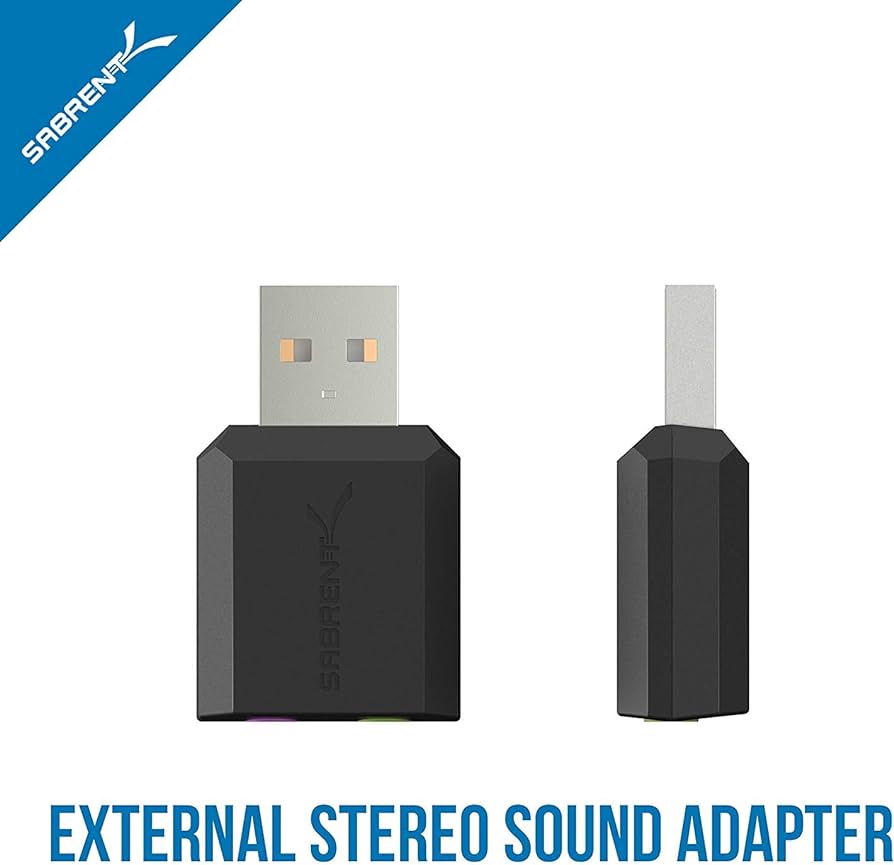 Sabrent USB External Stereo Sound Adapter