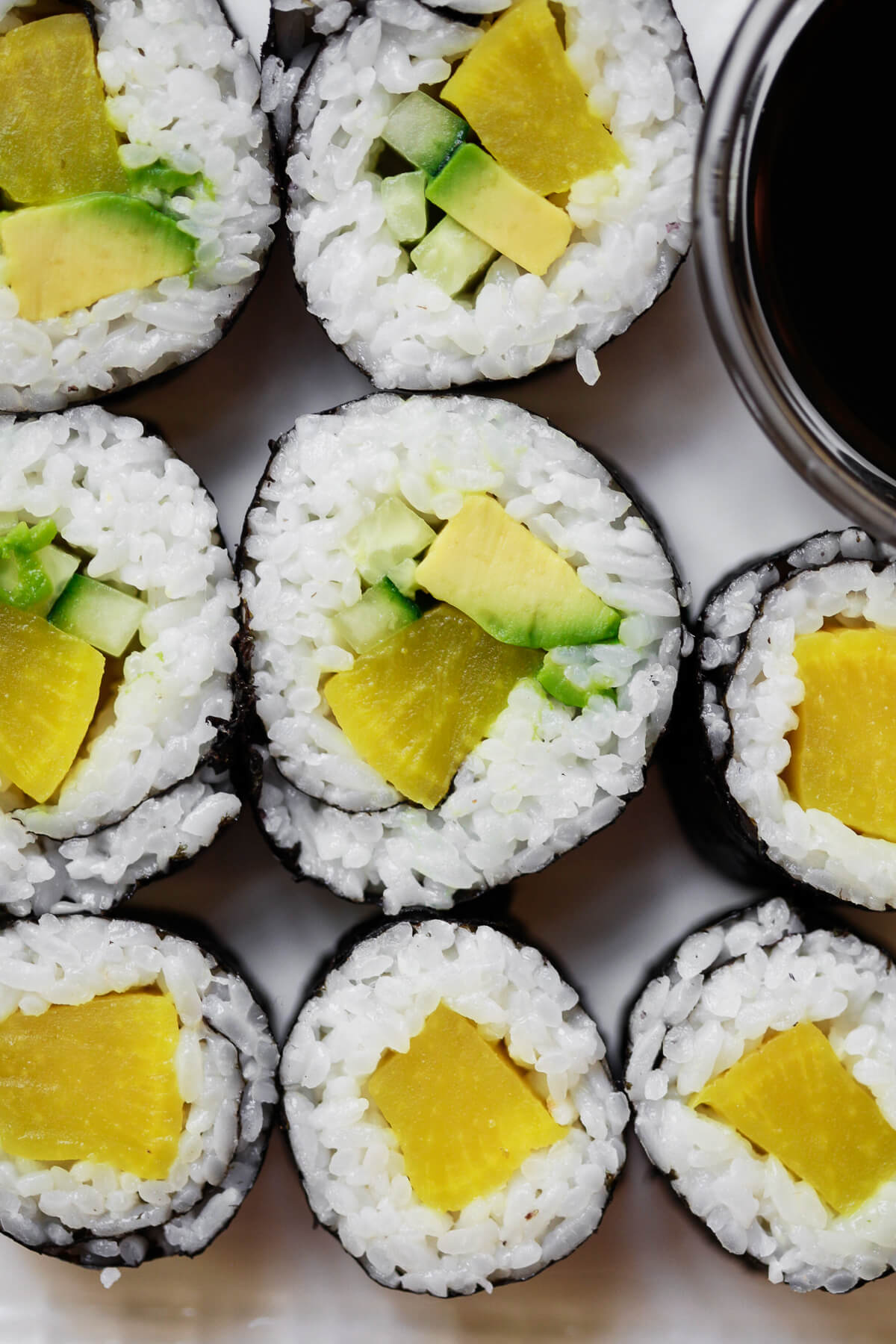 Pickled Radish and Cucumber Roll